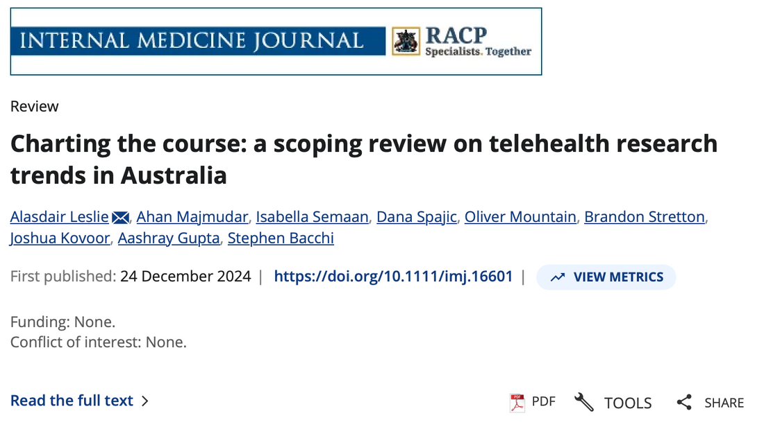 Charting the Course: Telehealth Trends in Australia